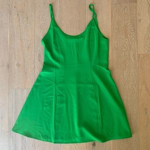 Zara green sundress dress